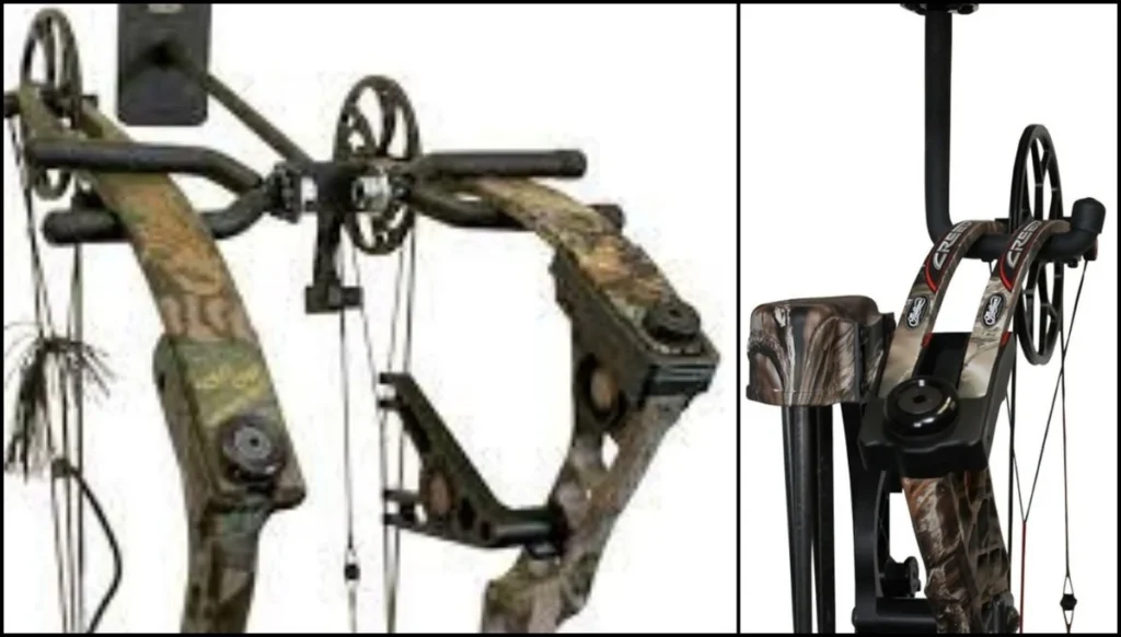 ways to hang a compound bow by limbs